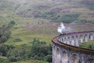 Visiting the Harry Potter Train in Scotland