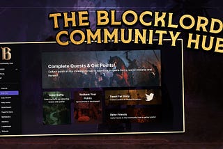 BLOCKLORDS Ком’юніті Хаб