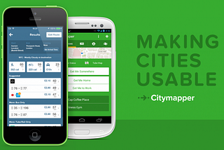 Public transit app “Citymapper” and public transport tickets purchase issues