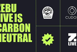 Zebu Live Conference Офіційно сертифікований як вуглецевий нейтральний