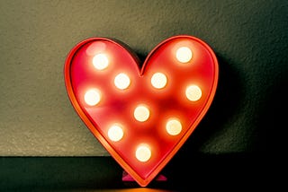 A heart sign.