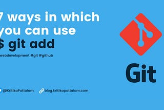 Do you use git? Then this is for you…