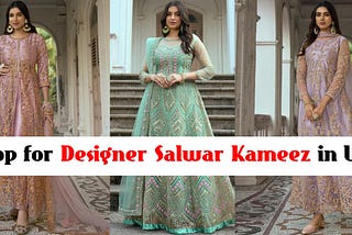Shop for Designer Salwar Kameez in USA
