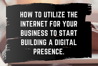 How to Build A Digital Presence — Joseph J Ramirez