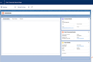 End Chat in the Service Cloud Web Chat functionality