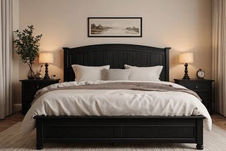 Black-Wood-Bed-1
