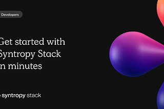 How to Use Syntropy Stack — A Guide