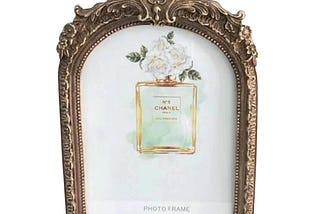 vintage-picture-frame-antique-style-frame-for-5x7-photos-victorian-bronze-gold-metal-1