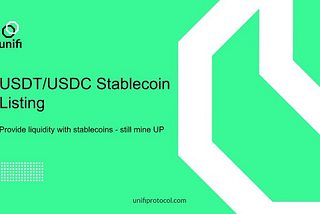 uTrade to launch USDT/USDC Stablecoin