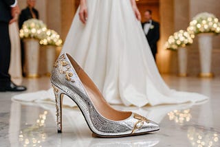 Wedding-Silver-Heels-1