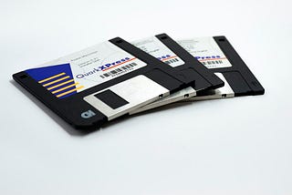 Image of floppy disks