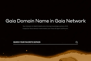 Join the Gaia Domain Name (GDN) Whitelist Phase, Be Among the First to Shape the Future of…