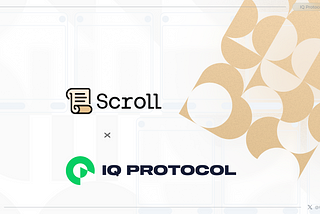 Unveiling the Future: IQ Protocol to Integrate with Scroll Network