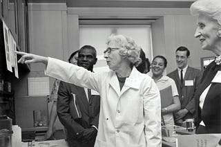 Photo by National Cancer Institute on Unsplash. It shows Margaret Kelly.