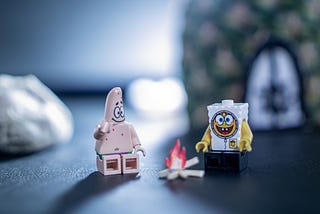 SpongeBob Squarepants and his friend, Patrick
