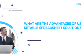 The advantages of the Retable Spreadsheet solution