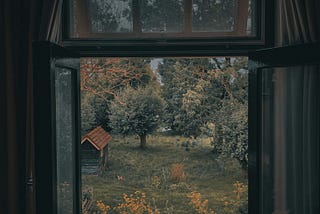 Nostalgic window view 