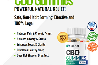 Life Boost CBD Gummies Benefits, Ingredients, Side Effects, Pain Relief Gummies, Price & Where to…