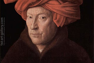 Man in a Red Turban but Jan Van Eyck
