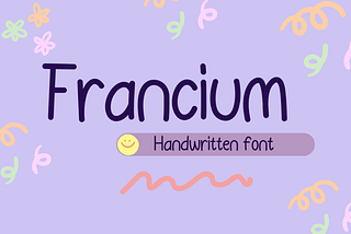 Francium Font