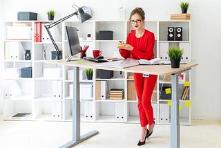 sit stand desk