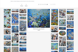 Redefining Mosaic Designs: Introducing Visual Search Powered by AI