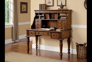 Writing-Desk-With-Hutch-1