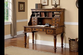 Writing-Desk-With-Hutch-1