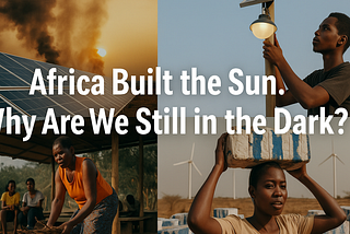 Africa Built the Sun. Why Are We Still in the Dark?