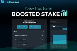 Boosted stake is live on FluidTokens
