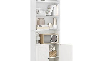 giantex-71-tall-bookcase-with-doors-1