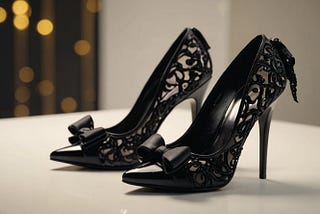 Black-Heels-With-Bows-1