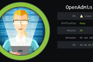 OpenAdmin — HackTheBox Write-up