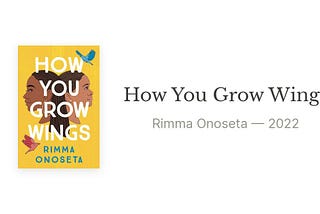 Book Review: How You Grow Wings