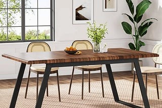 dining-table-for-6-63-inch-large-wood-kitchen-table-brown-black-1