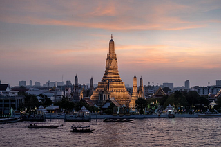 A view of Bangkok, Thailand