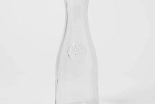Threshold 32oz Glass Carafe: Chic, Versatile, and Dishwasher Safe | Image