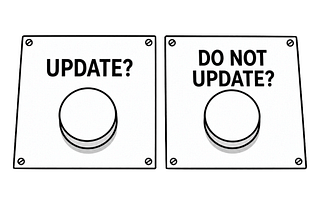 Update or not, that is the question