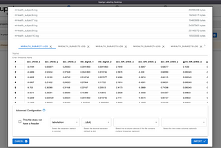 Time series labeling tutorial with Upalgo Labeling