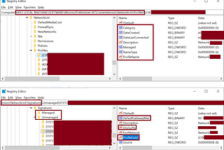 The Windows Forensic Journey — “NetworkList” (Wireless Network Profiles List)