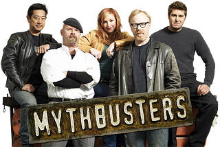 mythbusters tv show logo & cast