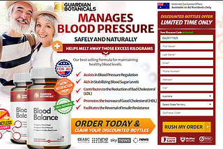 Guardian Botanicals Blood Balance AU(Australia) Reviews, Working & Doses [2024]