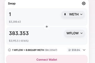 wFlow 正式上線 Uniswap，開放 BloctoSwap 跨鏈至以太坊