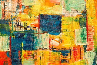 Colorful abstract art