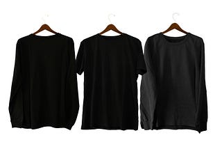 Wait. Nothing But Black Ts?