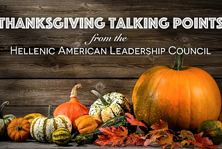 Thanksgiving Talking Points from HALC