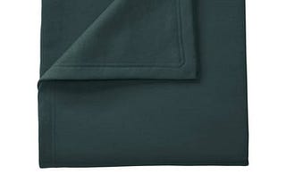 port-company-core-fleece-sweatshirt-blanket-dark-green-bp78-1