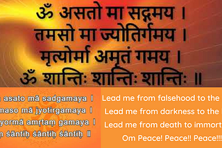 A Sanskrit Mantra for Personal Growth and Development