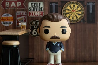 Ted Lasso bobble head doll.