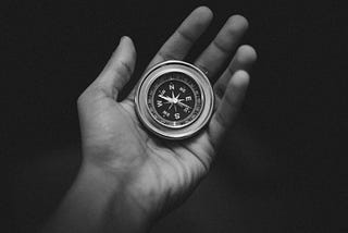 A compass in the hand; values based decision-making